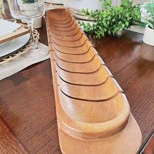 30” vintage bread slicing board